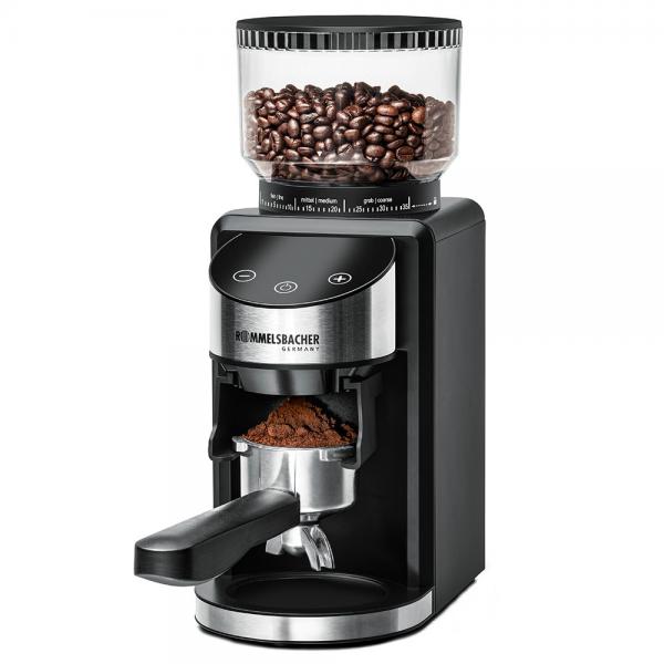Rommelsbacher EKM 400 macina caffé 200 W Nero, Acciaio inox (Rommelsbacher EKM 400 kaffemÃ¸lle 200 W)