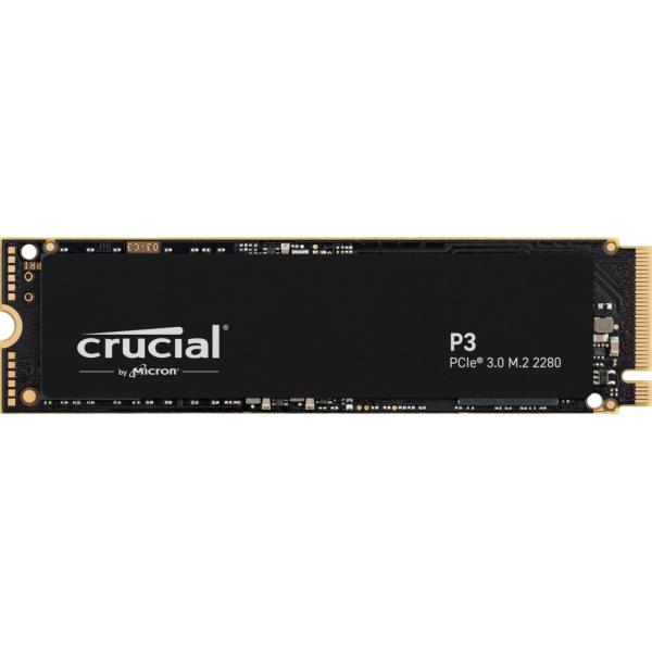 Crucial P3 M.2 4 TB PCI Express 3.0 3D NAND NVMe (P3 M.2 4000 Gb Pci Express - 3.0 3D Nand Nvme - Warranty: 12M)