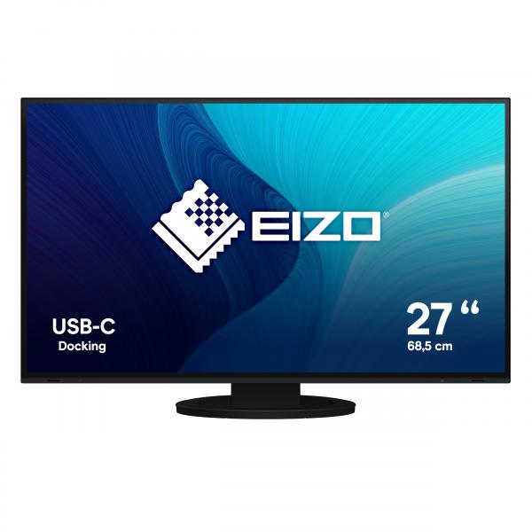 EIZO FlexScan EV2781 Monitor PC 68,6 cm [27] 2560 x 1440 Pixel Quad HD LED Nero (EV2781 27 USB-C HDMI MM DP)