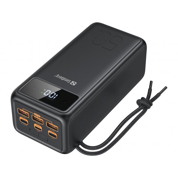 Sandberg 420-75 batteria portatile Ioni di Litio 50000 mAh Nero (Powerbank USB-C PD 130W 50000 - Warranty: 60M)