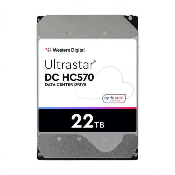 WESTERN DIGITAL ULTRASTAR DC HC570 HDD INTERNO 22.000GB INTERFACCIA SATA III FORMATO 3.5" 7.200 RPM