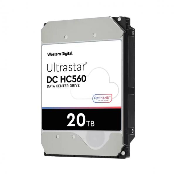 Western Digital Ultrastar DC HC560 3.5 20 TB SAS / Serial ATA II (ULTRASTAR 3.5IN 26.1 20TB 512 - 7200RPM SAS ULTRA 512E TCG P3 DC)
