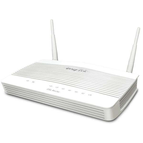 Draytek Vigor 2763 router wireless Gigabit Ethernet Dual-band [2.4 GHz/5 GHz] Bianco (DRAYTEK VIGOR 2763AC VDSL/ETH RT WIFI 5)