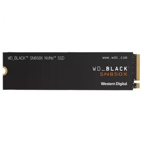 Western Digital Black SN850X M.2 2 TB PCI Express 4.0 NVMe (WD_BLACK SN850X NVMe SSD WDS200T2X0E - SSD - 2 TB - internal - M.2 2280 - PCIe 4.0 x4 [NVMe])