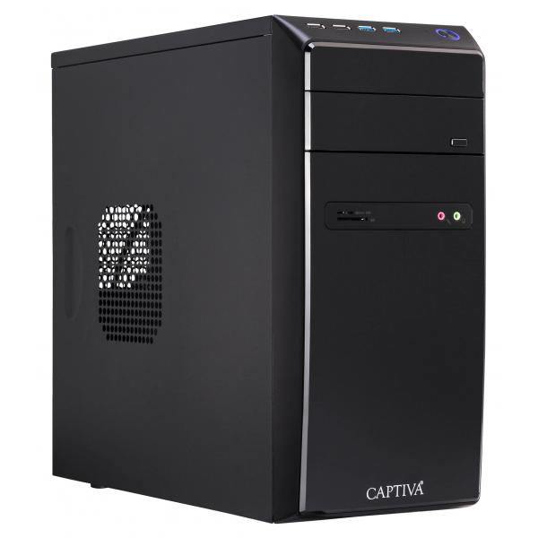 Captiva Power Starter R65-473 5600g Desktop Amd Ryzen™ 5 8 Gb Ddr4-Sdram 500 Gb Ssd Windows 11 Pro Pc Nero