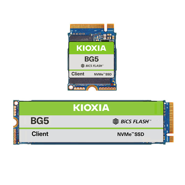 Kioxia KBG50ZNS1T02 drives allo stato solido M.2 1,02 TB PCI Express 4.0 BiCS FLASH TLC NVMe (Internal Solid State Drive - M.2 1024 Gb Pci Express 4.0 - Bics Flash Tlc Nvme - Warranty: 12M)