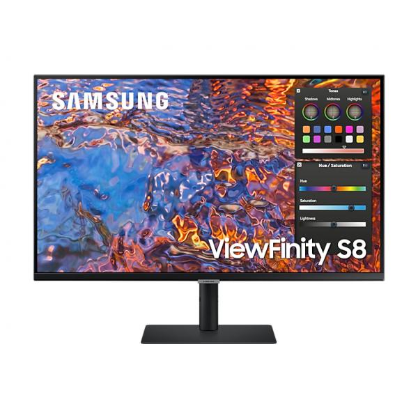 Samsung ViewFinity LS32B800PXU Monitor PC 81,3 cm [32] 3840 x 2160 Pixel 4K Ultra HD Nero (SAMSUNG 32IN S80PB MONITOR)