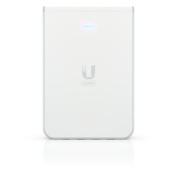 Ubiquiti Unifi 6 In-Wall 4800 Mbit/s Bianco Supporto Power over Ethernet [PoE] (Wall-mounted WiFi 6 access - Warranty: 24M)