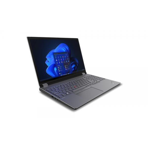 Lenovo ThinkPad P16 Gen 1 IntelÂ® Coreâ„¢ i5 i5-12600HX Workstation mobile 40,6 cm [16] WUXGA 16 GB DDR5-SDRAM 512 GB SSD NVIDIA RTX A1000 Wi-Fi 6E [802.11ax] Windows 11 Pro Grigio (P16 i5-12600HX 16/512 A1000) - Versione UK