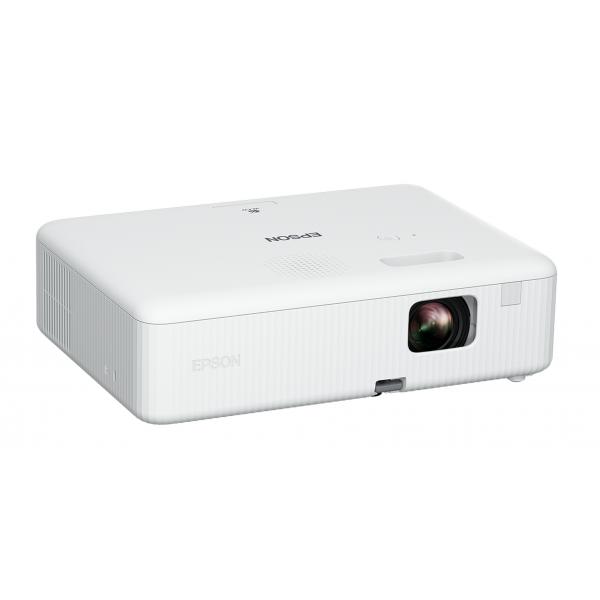 Epson CO-W01 videoproiettore 3000 ANSI lumen 3LCD WXGA [1200x800] Nero, Bianco (CO-W01 WXGA PROJECTOR 3LCD - 15000:1 16:10 1024X768 HDMI 1.4)