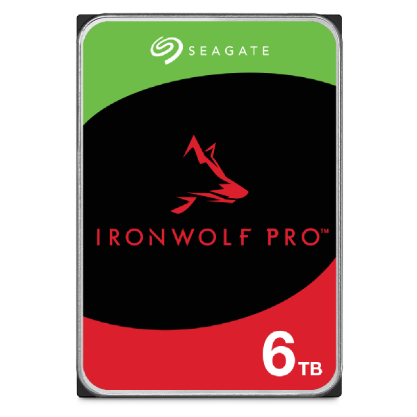 Seagate IronWolf Pro ST6000NT001 disco rigido interno 3.5 6 TB (Seagate IronWolf Pro ST6000NT001 - HDD - 6 TB - interno - 3.5 - SATA 6Gb/s - 7200 rpm - buffer: 256 MB - con 3 anni Seagate Recupero dei dati di salvataggio)
