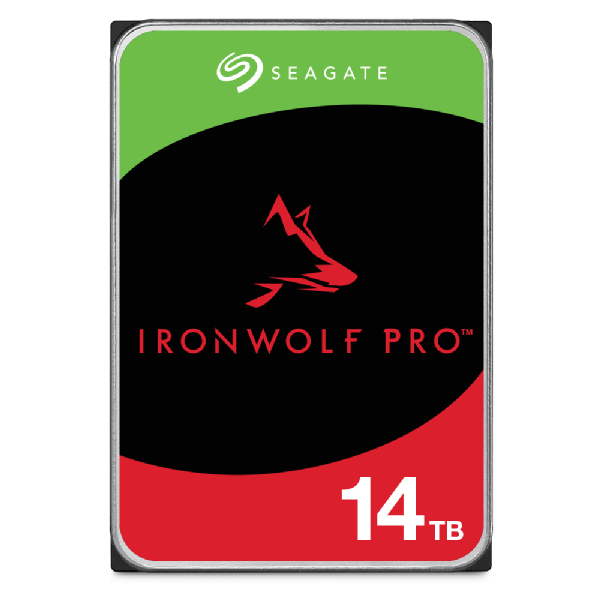 Seagate IronWolf Pro ST14000NT001 disco rigido interno 3.5 14 TB (Seagate IronWolf Pro ST14000NT001 - Hard drive - 14 TB - internal - 3.5 - SATA 6Gb/s - 7200 rpm - buffer: 256 MB - with 3 years Seagate Rescue Data Recovery)
