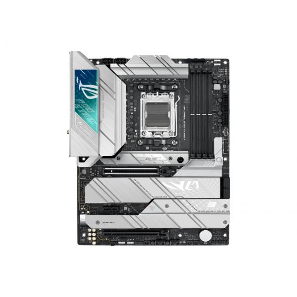 ASUS ROG STRIX X670E-A GAMING WIFI AMD X670 Presa di corrente AM5 ATX (ASUS ROG Strix X670E-A Gaming WiFi - Motherboard - ATX - Socket AM5 - AMD X670E Chipset - USB 3.2 Gen 1, USB 3.2 Gen 2, USB-C Gen 2x2, USB-C 3.2 Gen2 - 2.5 Gigabit LAN, Wi-Fi 6, Bluetooth - onboard graphics [CPU required] - HD Audio [8-channel])