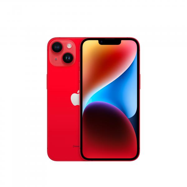 Apple iPhone 14 128GB [PRODUCT]RED (Apple iPhone 14 - [PRODUCT] RED - 5G smartphone - dual SIM /Memoria Interna 128 GB - display OLED - 6.1 - 2532 x 1170 pixel - 2x fotocamere posteriori 12 MP, 12 MP - front camera 12 MP - rosso)