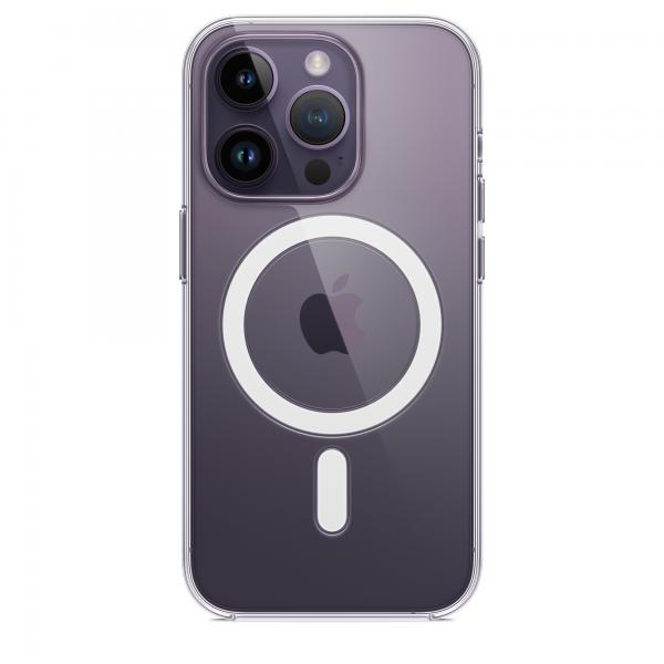 Apple Mpu63zm/a Iphone 14 Pro Cover Magsafe In Tpu Trasparente