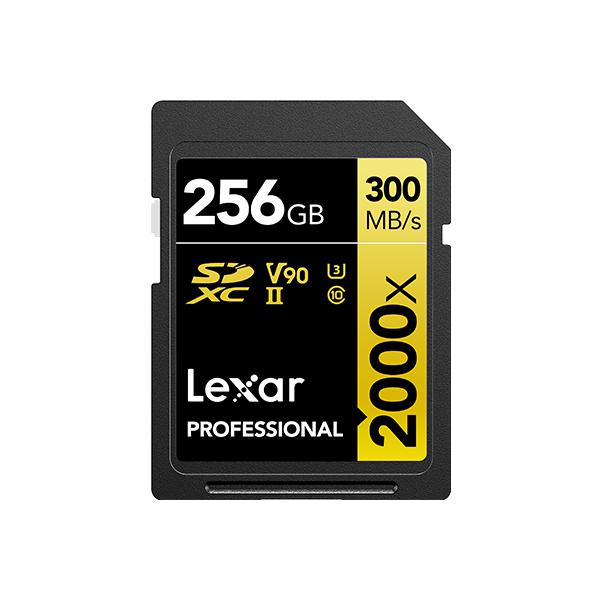 Lexar LSD2000256G-BNNNG memoria flash 256 GB SDXC Classe 10 (256GB Lexar Professional 2000x SDH UHS-II Card)