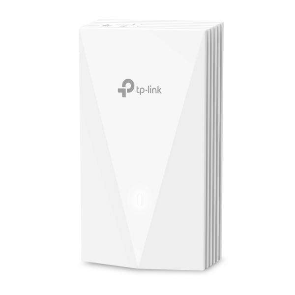 ACCESS POINT WIRELESS TP-LINK OMADA EAP655-Wall GIGABIT AX3000 Wi-Fi 6 Wall-Plate Dual-Band 4P GIGABIT ,802.3AF/AT POE, MU-MIMO