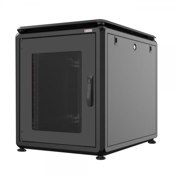 Techly Professional Armadio Server Rack 19'' 600x1000 12 Unità Nero da sotto-scrivania ser...