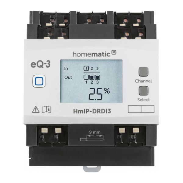 Homematic IP dimming actuator for DIN