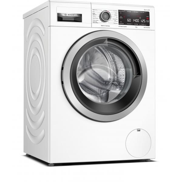 Bosch Serie 8 Lavatrice a carica frontale, , 9 kg, 1400 g/min., Cl. A, 4D Wash System.