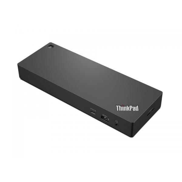 Lenovo ThinkPad Thunderbolt 4 WorkStation Cablato Nero, Rosso