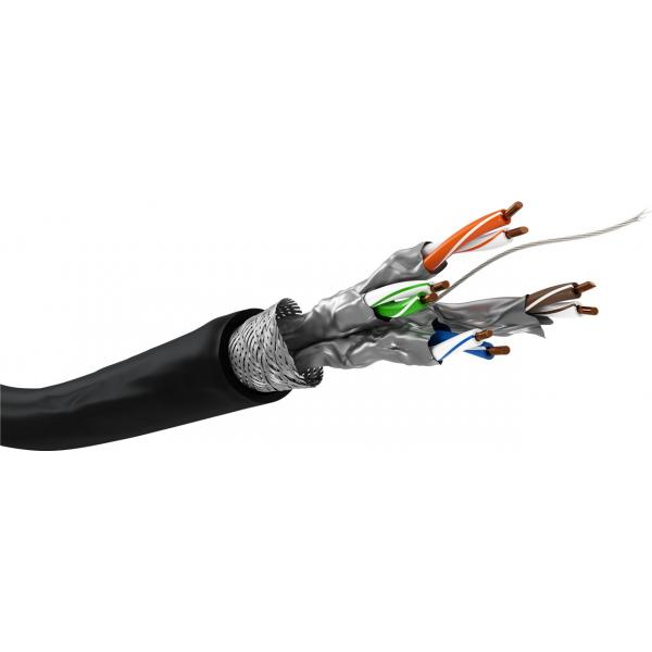 Goobay 52768 - Cat.7 Erdkabel S/ftp Pimf 100m - Netzwerk - Cat 7 Cable/rj45 Plug Nero