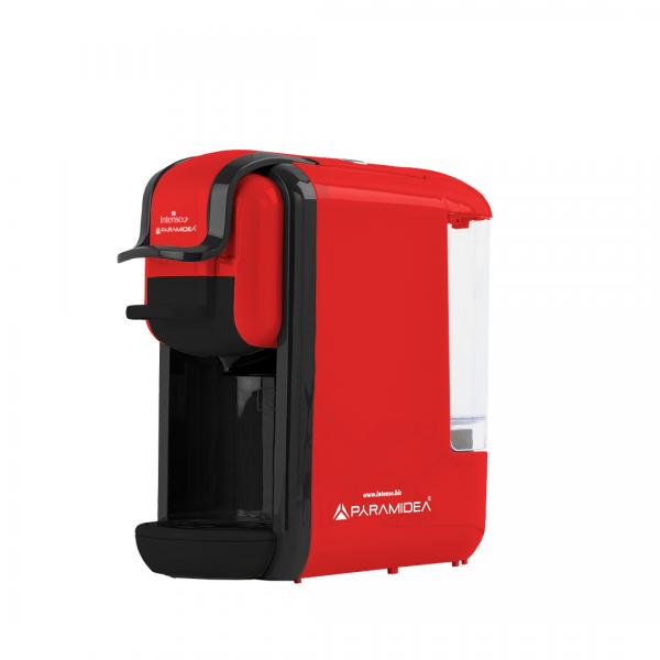 PYRAMIDEA Macchina per Caffè Automatica 3 in 1 Nespresso Dolcegusto e  Cialde da 0,6 L Colore Rosso ICP31R : : Casa e cucina