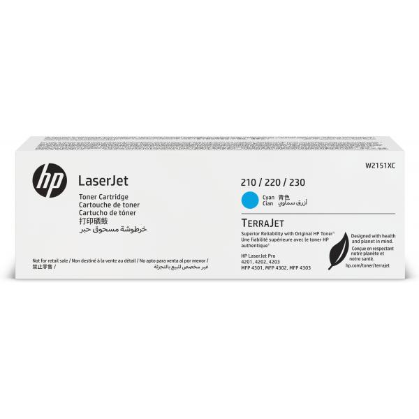 HP Cartuccia toner ciano contratto LaserJet