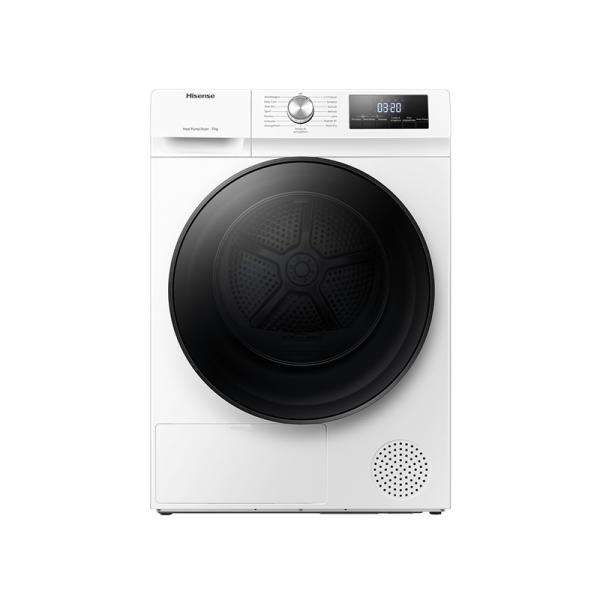 Hisense Asciugatrice 9kg con pompa di calore classe A++ con ion tech oblo nero big display...