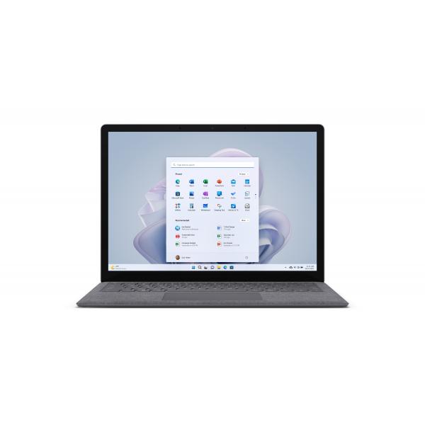 Microsoft Surface Laptop 5 IntelÂ® Coreâ„¢ i5 i5-1245U Computer portatile 34,3 cm [13.5] Touch screen 8 GB LPDDR5x-SDRAM 256 GB SSD Wi-Fi 6 [802.11ax] Windows 11 Pro Platino (13IN SURFACE LAPTOP 5 13IN - I5/8/256 W11P - PLATINUM INTEL I) - Versione UK