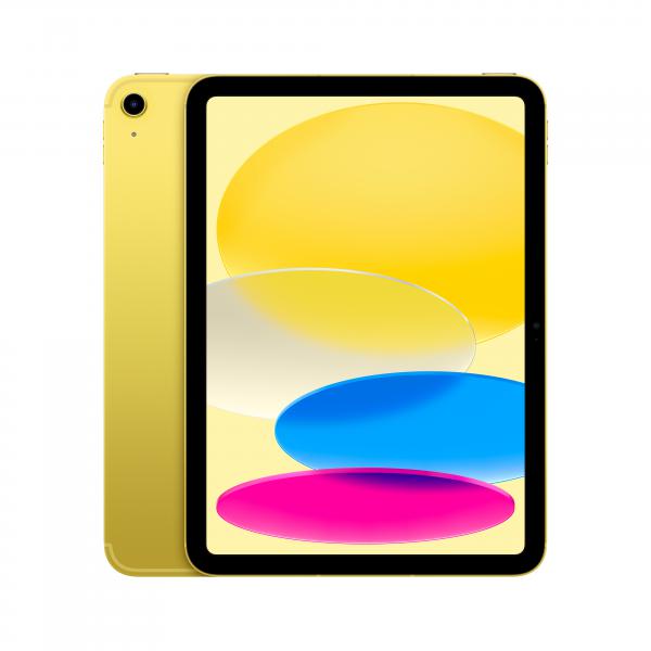 Apple iPad 5G TD-LTE & FDD-LTE 256 GB 27,7 cm [10.9] Wi-Fi 6 [802.11ax] iPadOS 16 Giallo (iPad Wi-Fi 10th Gen Cl 256GB Yellow)