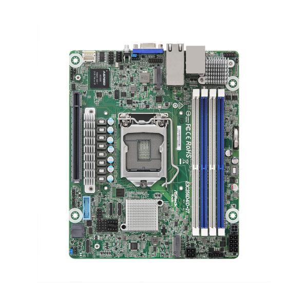 Asrock E3C256D4ID-2T scheda madre Intel C256 LGA 1200 (Socket H5) mini ITX