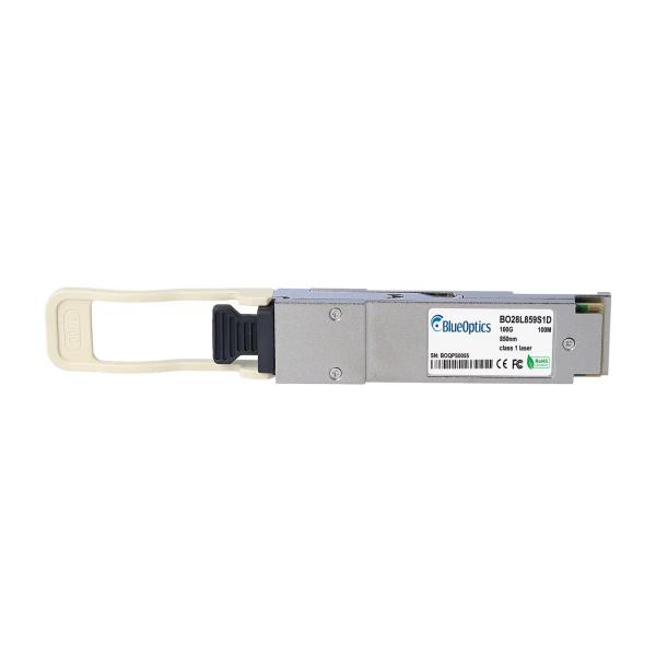 BlueOptics PAN-QSFP28-100GBASE-BIDI-BO modulo del ricetrasmettitore di rete Fibra ottica