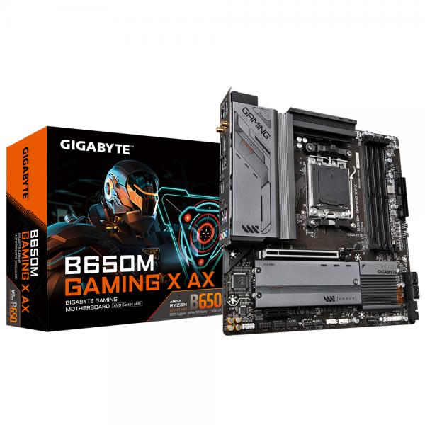 Gigabyte B650M GAMING X AX scheda madre AMD B650 Presa di corrente AM5 micro ATX (MB AMD B650M Gaming X AX D5 M-ATX)