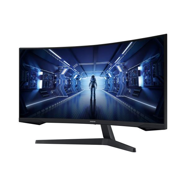 Samsung Odyssey G5 Monitor Gaming da 34'' Ultra WQHD Curvo (Samsung LCD C34G55TWWP 34 black)