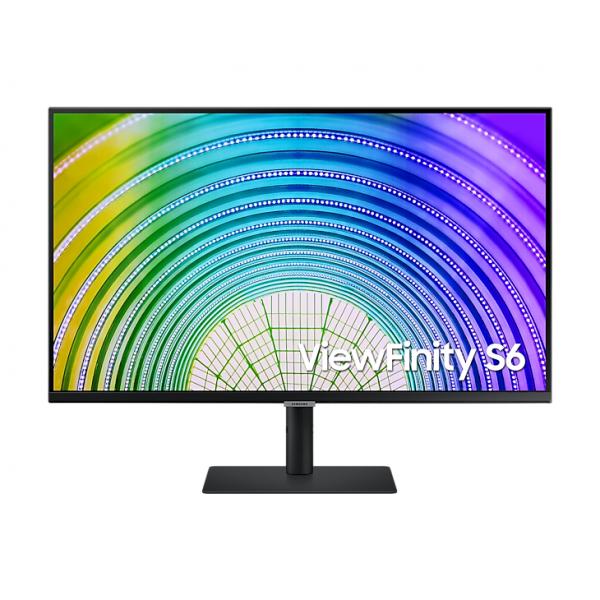 Samsung ViewFinity S6 S60UA Monitor PC 81,3 cm [32] 2560 x 1440 Pixel Quad HD LCD Nero (S32A600U MONITOR 32IN FLAT WIDE - 16:9 2560X1440 4MS VIEWFINITY S6)