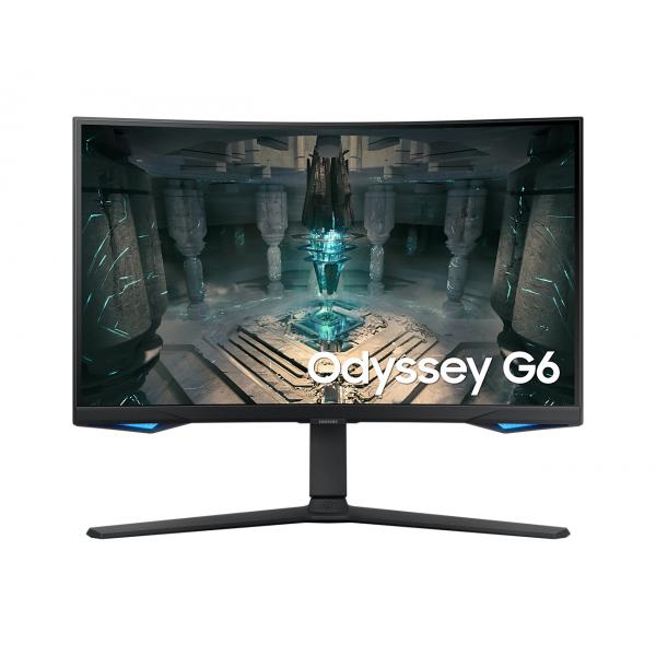 Samsung LS27BG650EUXXU Monitor PC 68,6 cm [27] 2560 x 1440 Pixel Quad HD Nero (Samsung 27 Odyssey G65B QHD Curved Gaming Monitor - Black)