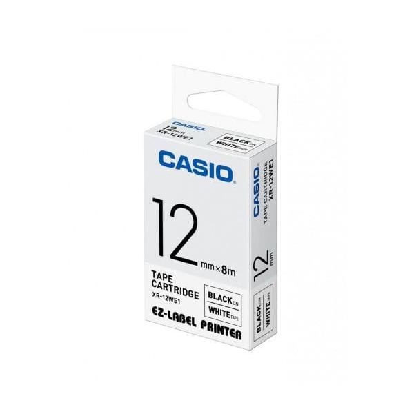 12 mm black on white