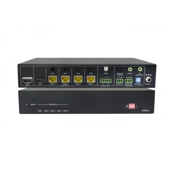 Vivolink VLHDBSP1X4V2 ripartitore video HDMI 4x RJ-45 (HDBT 2.0 splitter 1x4 with - loop - Warranty: 36M)