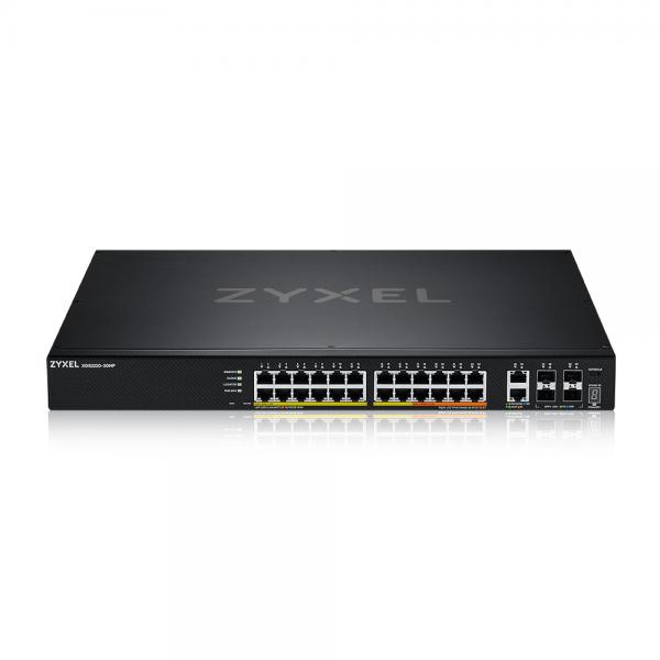 Zyxel XGS2220-30HP Gestito L3 Gigabit Ethernet (10/100/1000) Supporto Power over Ethernet (PoE) Nero