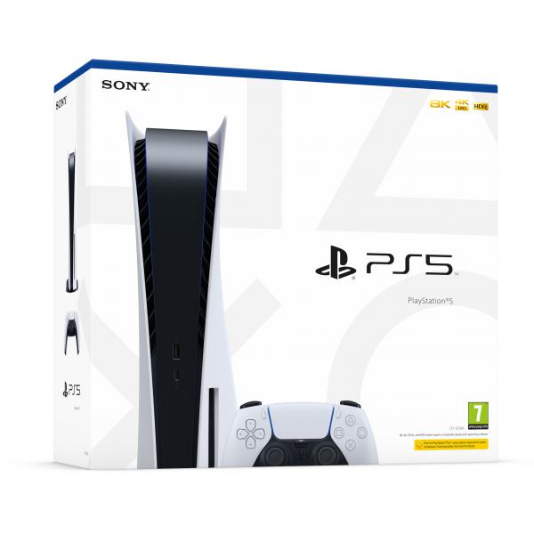 CONSOLE PLAYSTATION 5 PS5 C CHASSIS 2023 825GB STANDARD EDITION NERO/BIANCO (9424697)