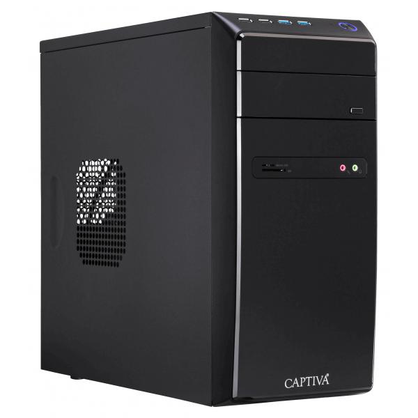 Captiva I57-545 Intel® Pentium® Gold G6400 8 GB DDR4-SDRAM 240 GB HDD+SSD PC Nero