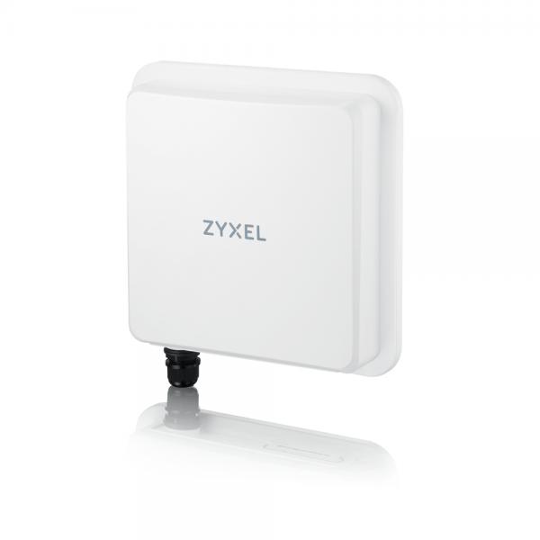 Zyxel FWA710 router wireless Multi-Gigabit Ethernet Dual-band [2.4 GHz/5 GHz] 5G Bianco (FWA710 5G Outdoor RouterStandalone/Nebula with 1 year Nebula Pro License 2.5G LAN EU and UK)