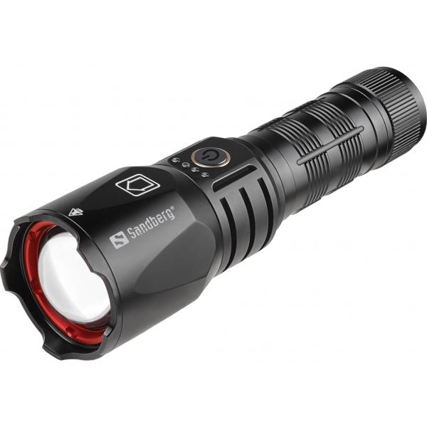 Sandberg 420-89 torcia Nero Torcia a mano LED (Survivor Torch Powerbank 5000 - flashlight - Warranty: 60M)