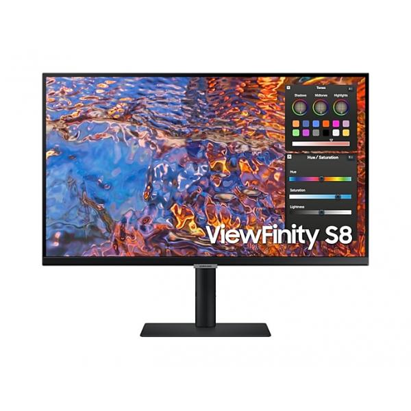 Samsung ViewFinity S8 S80PB LED display 68,6 cm [27] 3840 x 2160 Pixel 4K Ultra HD Nero (Samsung LCD S27B800PXP 27 black)