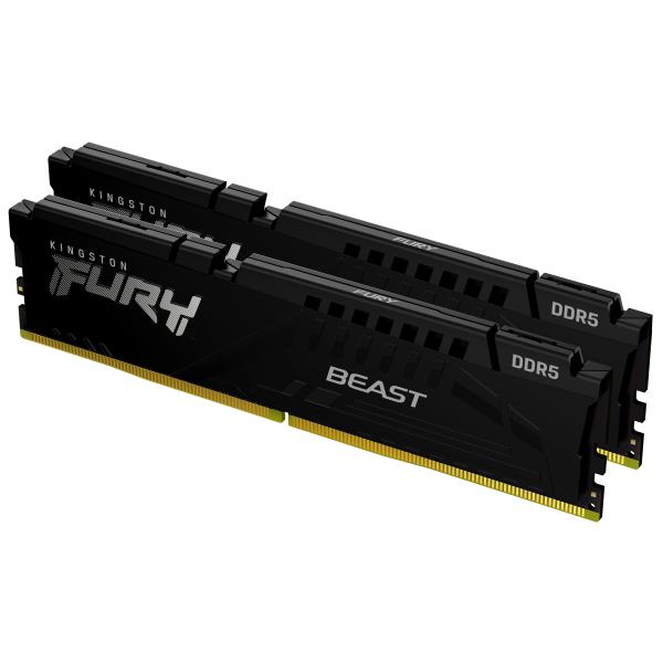 64GB DDR5-5200MT/S CL36 DIMM - [KIT OF 2] FURY BEAST BLACK EXPO