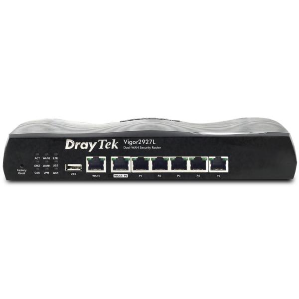 Draytek Vigor 2927L router wireless Gigabit Ethernet 4G Nero