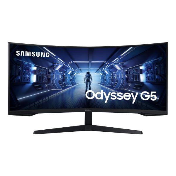 Samsung Odyssey LC34G55TWWPXXU Monitor PC 86,4 cm [34] 3440 x 1440 Pixel UltraWide Quad HD LED Nero (34INCH CURVED GAMING MONITOR)