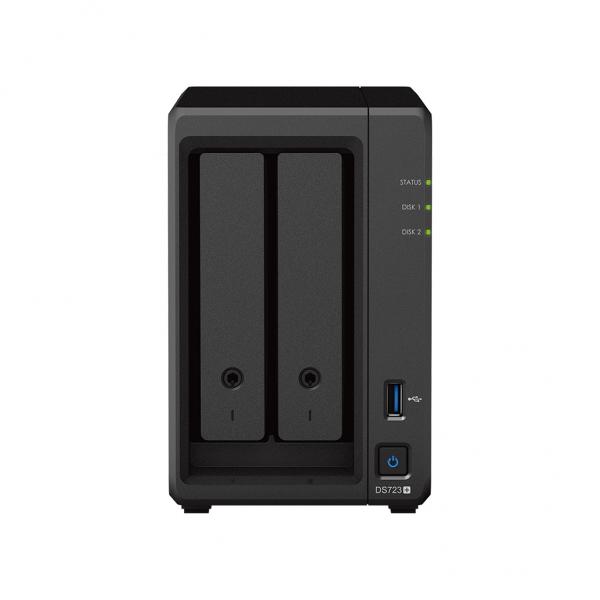 Synology DiskStation DS723+ NAS Desktop Collegamento ethernet LAN Nero R1600 (Synology DS723+/12TB IW)
