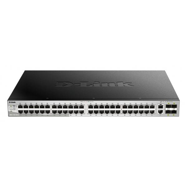 D-Link DGS-3130-54TS/E switch di rete Gestito L3 Gigabit Ethernet (10/100/1000) Grigio
